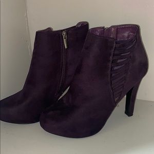 Lane Bryant size 10W Purple Heels